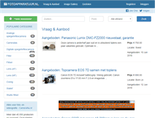 Tablet Screenshot of fotoapparatuur.nl